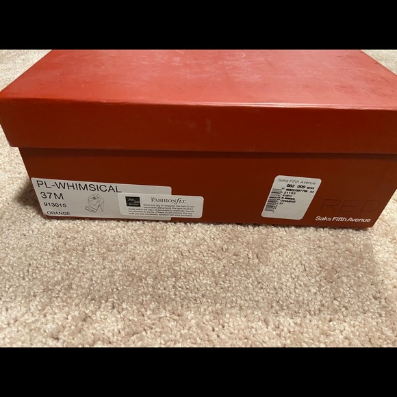 Orange Strappy Sandals - Size 37 - Picture 4 of 5